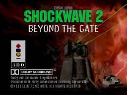 Shockwave 2: Beyond the Gate Title Screen